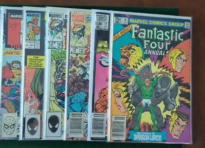 Buy Fantastic Four Annuals #16 17 18 19 20 21 22 25 26 • 8£