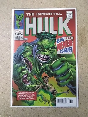 Buy Immortal Hulk  #43 RECALLED ISSUE Homage Variant Cover NM • 12.78£