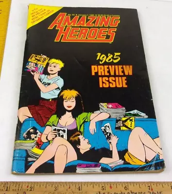 Buy Love And Rockets Teenage Mutant Ninja Turtles 1985 Amazing Heroes #62 VG+ Mag • 10.40£