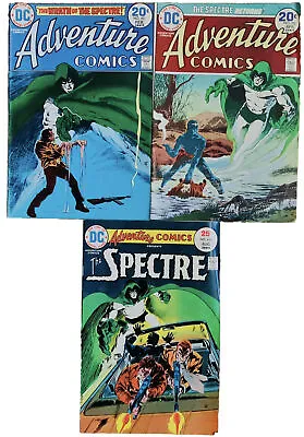 Buy ADVENTURE COMICS #431, #432 And SPECTRE #440 (Jim Corrigan) DC Comic Books 1970s • 8.53£