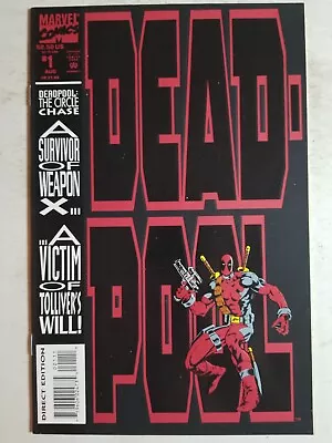 Buy Deadpool The Circle Chase (1993) #1 - Very Fine/Near Mint  • 12.65£