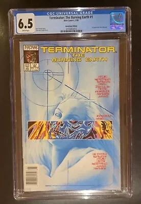 Buy Terminator: The Burning Earth #1 CGC 6.5 Newsstand 1st Published Alex Ross Art • 39.41£