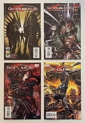 Buy X-Force #7, 8, 9 & 10 Comics (Marvel 2008) 4 X FN+ To VF+ Condition Issues. • 10.88£