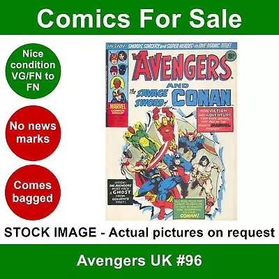 Buy Avengers UK #96 Comic - VG/FN Clean 19 July 1975 - Marvel UK • 5.99£