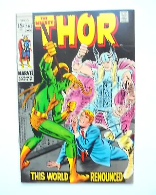 Buy The Mighty Thor  Aug #167/Silver Age Marvel Comic Book/Loki/VF+ 12 ¢ Stan Lee • 31.53£