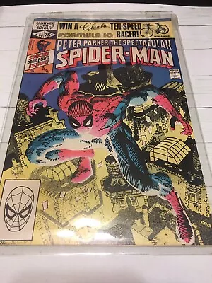 Buy Peter Parker The Spectacular Spider-Man Comic Book # 60.  Very Good Condition.  • 12.78£