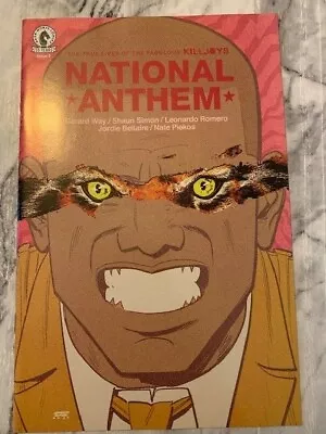 Buy National Anthem 5 Killjoys Gerard Way 1 St Print Dark Horse 2020 Hot Series NM • 2.99£