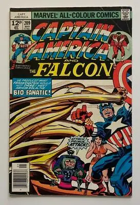 Buy Captain America #209 (Marvel 1977) VG+ Bronze Age Issue. • 10.95£