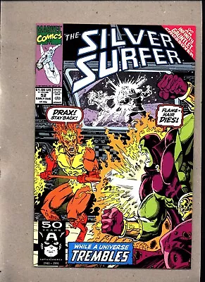 Buy Silver Surfer #52_early Aug 1991_near Mint Minus_thanos_drax_infinity Gauntlet! • 0.99£