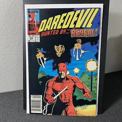 Buy Daredevil #258 First Appearance Of The Bengal 1988 Marvel Comics 1988 Newsstand • 17.80£