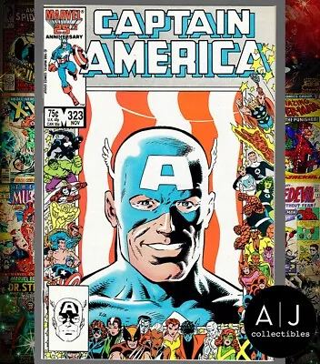 Buy Captain America #323 NM 9.4 1986 • 39.61£