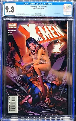 Buy Uncanny X-Men #451  (Vol. 1, 1981) CGC 9.8 NM/M, App. Of X-23, 2004, Claremont • 118.30£