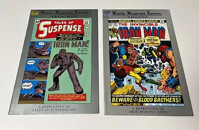 Buy Marvel Milestone Edition Tales Of Suspense 39 & Iron Man 55 1st Thanos Reprints • 12.02£