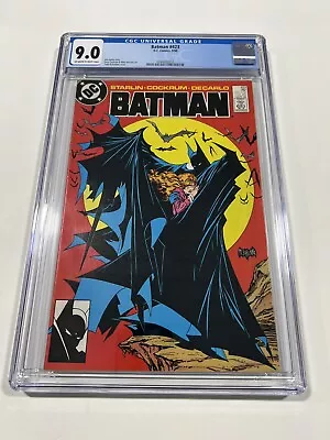 Buy Batman 423 Cgc 9.0 Ow/w Pages Dc Comics 1988 1st Print • 200.79£