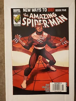 Buy Amazing Spider-Man #572 NEWSSTAND Rare Low Print 1,503 Copies 1st App Garvey MCU • 31.62£
