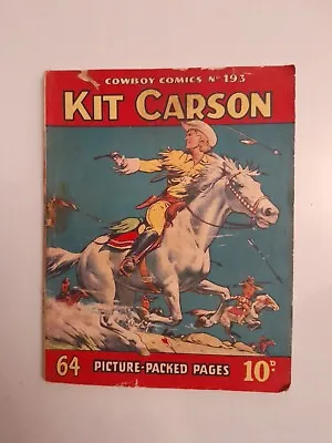 Buy Cowboy Comics Library Comic  No. 193 1957 • 5£