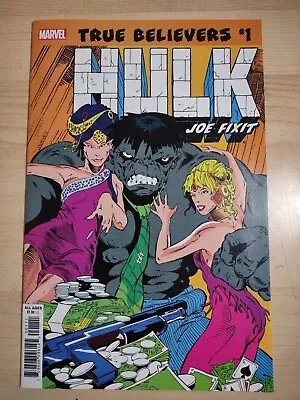 Buy Incredible Hulk #347 Reprint Marvel Comics True Believers #1 Joe Fixit Gray Hulk • 3.13£