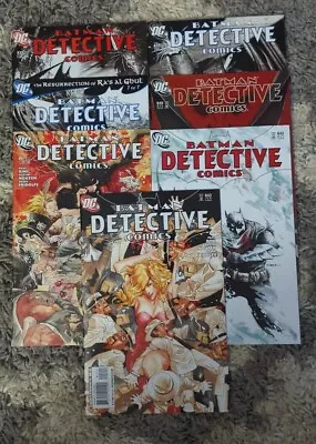Buy Lot Of 7 2008 DC Detective Comics #835 836 & 839-842 VF/NM Bagged And Boarded • 13.84£