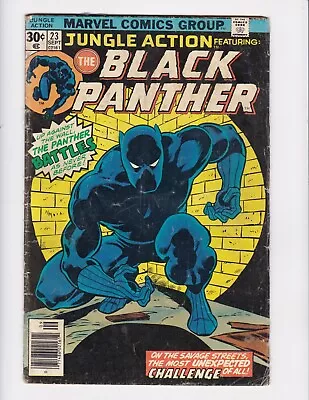 Buy Jungle Action #23 Black Panther Iconic Cover (Marvel 1976) 1ST PRINT • 15.88£