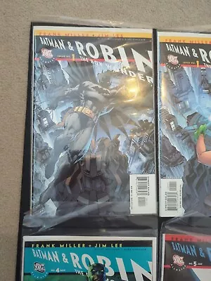 Buy All Star Batman And Robin The Boy Wonder 1,2,3,4,5,6,7,8,9,10 Frank Miller Dc • 40£