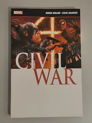 Buy Marvel Civil War By Mark Millar 2014 Paperback Comic Graphic Novel • 9.99£