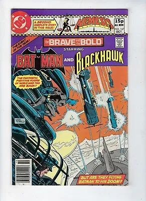Buy Brave And The Bold # 167 Batman & Blackhawk Oct 1980 VF- • 4.95£