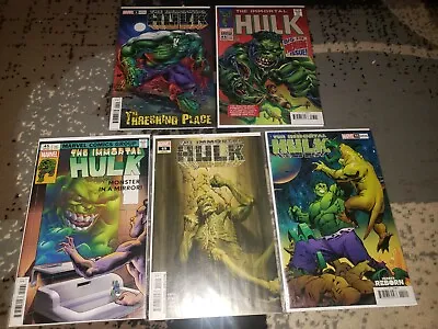 Buy The Immortal Hulk Lot- #1 Variant/#43/#45 Variant X3....5 Total!! • 19.91£