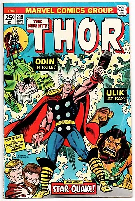 Buy Thor #239 GD Mark Jewelers Variant 1975 Marvel Comics • 22.49£