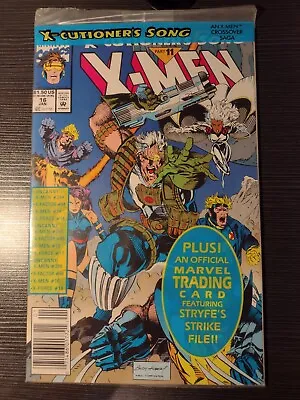 Buy X-Men Issue # 16 Factory New 10.0 Mint Sealed Package Marvel Comics 1992 Ventage • 23.90£