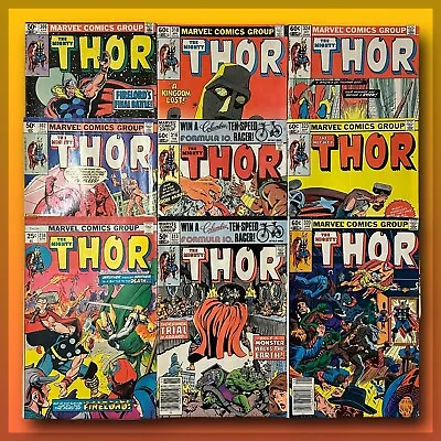 Buy Thor 9x Issue Lot, 234 302 306 313 316 318 320 323 324 NEWSSTAND Marvel Iron Man • 18.23£