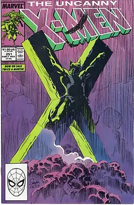 Buy Marvel Comics Uncanny X-Men Volume 1 Book #251 VF+ 1989 • 10.67£