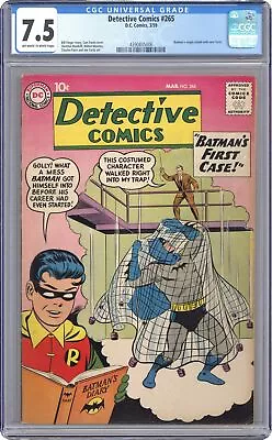 Buy Detective Comics #265 CGC 7.5 1959 4390835006 • 415.75£