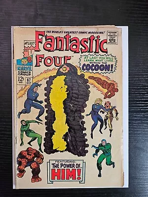 Buy Fantastic Four #67 1967 1st App. Him (Warlock)  Low Grade Comic Book • 28.42£