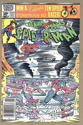 Buy Amazing Spider-Man 222 (VFNM) 1st Whizzer As SPEED DEMON 1981 Marvel Comics X878 • 10.70£