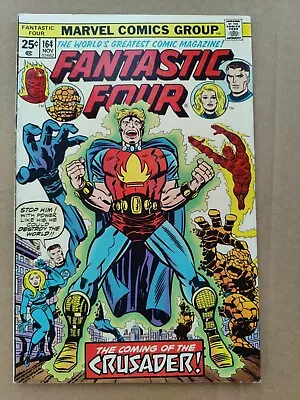 Buy Fantastic Four 164 Nice FN Marvel 1st Frankie Raye Crusader • 12.64£
