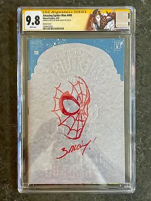Buy Amazing Spider-Man #400 Mark Bagley Signature & Sketch - CGC 9.8 • 256.85£
