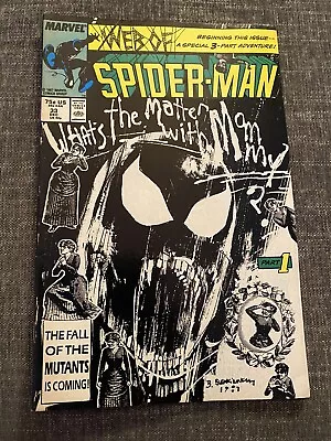 Buy Web Of Spider-Man #33 1987 MARVEL COMIC BOOK What’s The Matter With Mommy? Pt.1 • 6£
