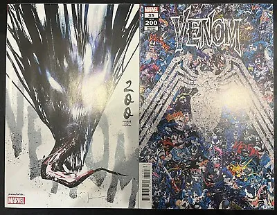 Buy Marvel Comics Venom #35 2021 Vol.4 Two Variants Jock & Garcin LGY #200 NM • 9.99£