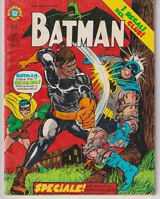 Buy Detective Comics # 370 - 1st Neal Adams Batman Cover - Italian Edition 1968 • 70.36£