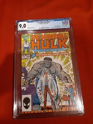 Buy Incredible Hulk 324 CGC 9.0 Marvel Comics October 1986 L👀K!!! 💥💥 • 79.16£
