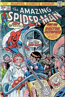 Buy Amazing Spider-Man #131 (vol 1), Apr 1974 - FR - Missing MVS - Marvel Comics • 2.38£