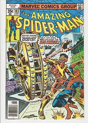 Buy Amazing Spider-man #183 Rocket Racer, Big Wheel Aug 1978 • 12.06£