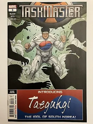 Buy Taskmaster #3 2nd Print 1st App & Cover Of Taegukgi (Marvel 2021) NM Unread • 11.85£