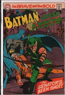 Buy BRAVE And The BOLD #85 KEY 1st New Costume GREEN ARROW BATMAN DC (1969) F+ (6.5) • 63.09£
