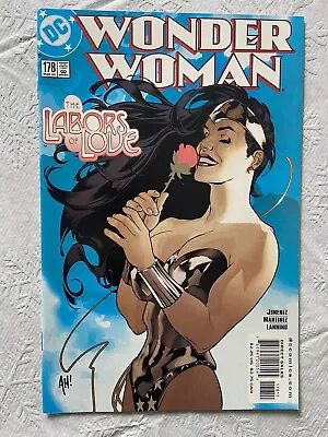 Buy Wonder Woman 178 DC Adam Hughes Cover 2002 1st Printing VFNM • 10.27£