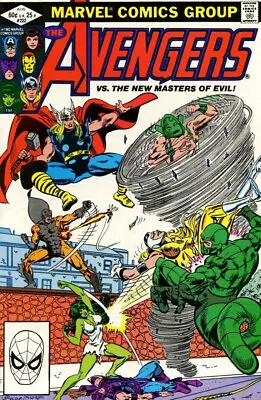 Buy Avengers (1963) # 222 (7.0-FVF) New Masters Of Evil 1982 • 9.45£