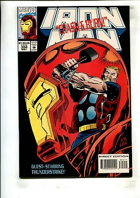Buy Iron Man #304 (9.2) 1st Hulk Buster Armor!! 1994 • 15.80£