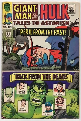 Buy Tales To Astonish # 68 (4.5)  Marvel 6/1966 Hulk Giant-Man The Wasp 12c • 22.92£