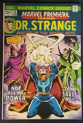 Buy  MARVEL PREMIERE #13 (Dr. Strange) 1973 MARVEL Comics • 23.72£