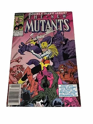 Buy New Mutants #50 Double-Sized Issue Marvel Comics VF Condition (box46) • 3.18£